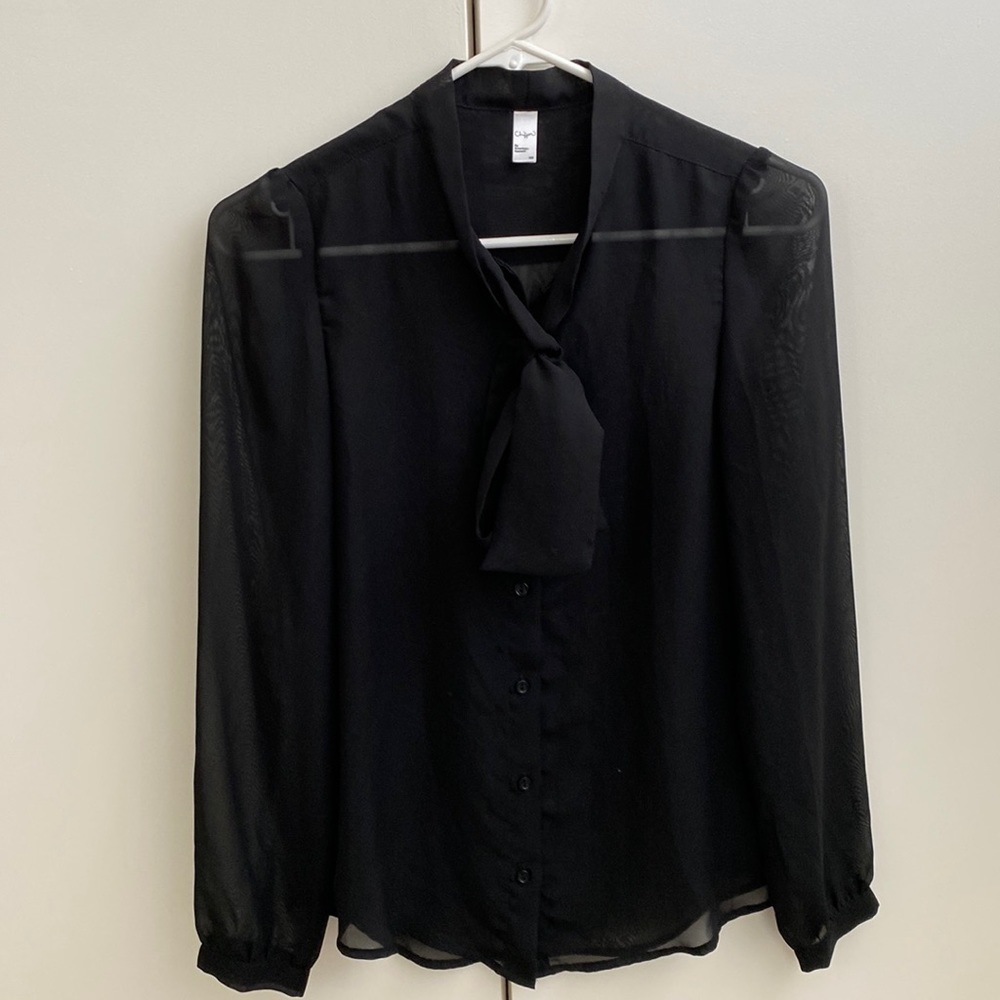 American Apparel Chiffon Shirt